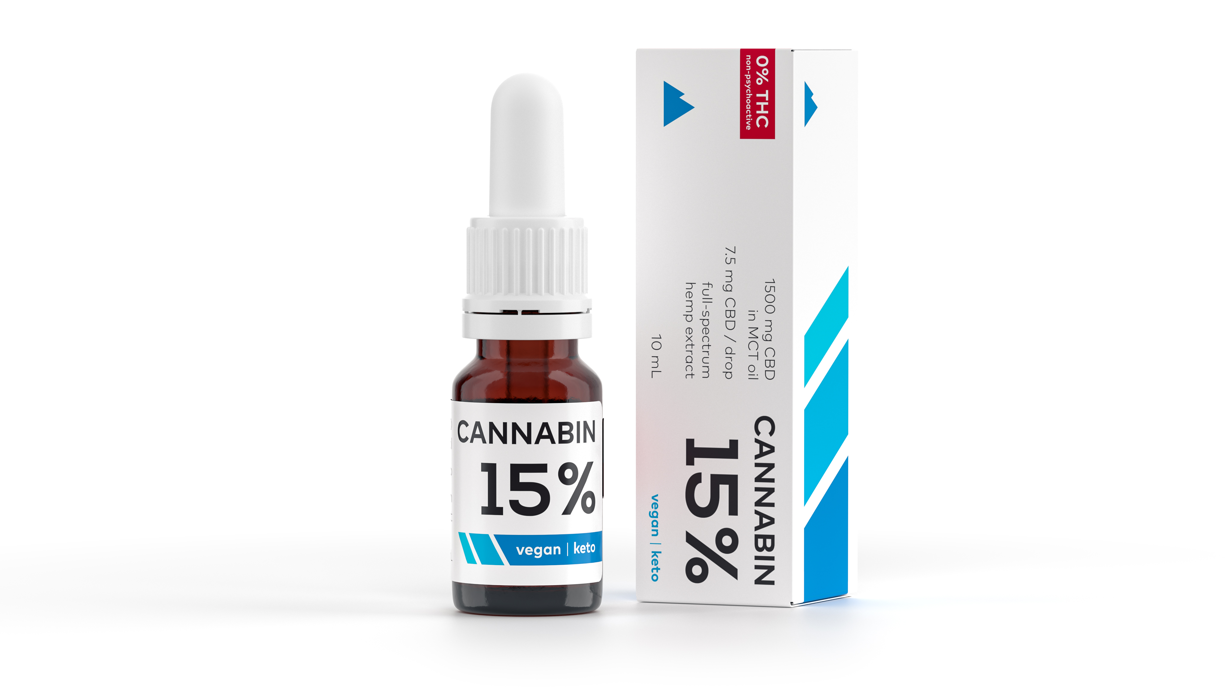 CANNABIN Drops 15%, 1500mg CBD